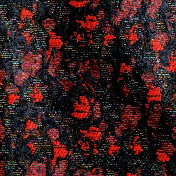 Mango jacquard mini skirt - Picture 4 of 5